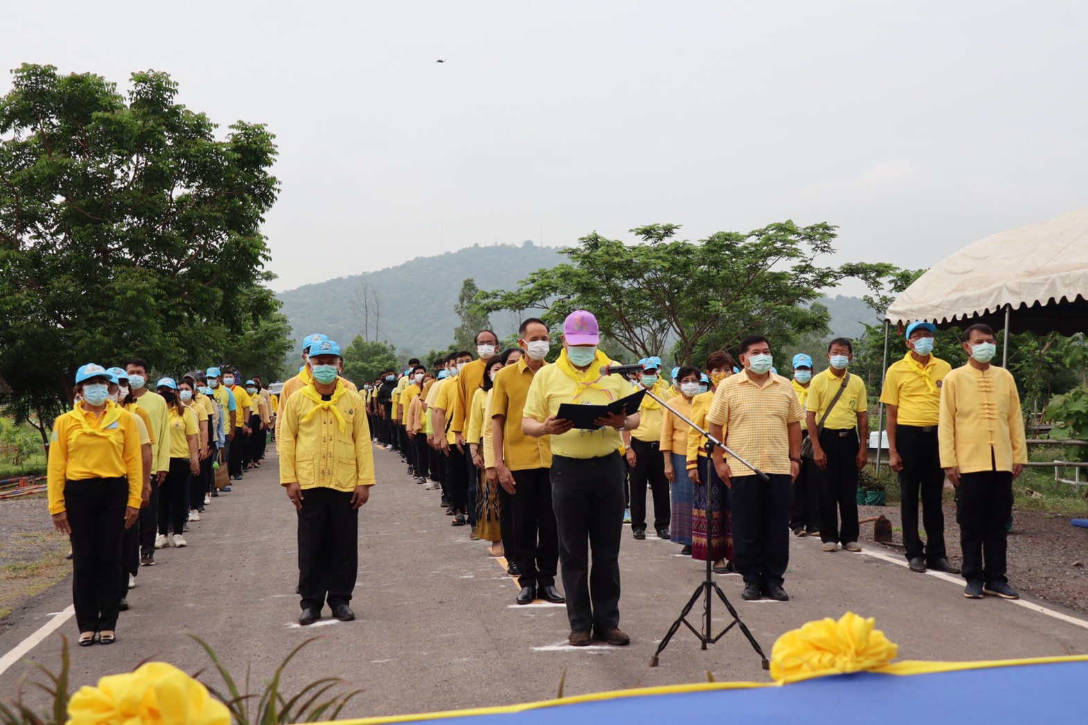 อธิบดี พช. ร่วมกับผู้ว่าราชการจังหวัดชัยนาท และภาคีเครือข่าย รวมพลังจิตอาสาปลูกป่าตาลและยางนา เฉลิมพระเกียรติ วันฉัตรมงคล 4 พฤษภาคม 2564