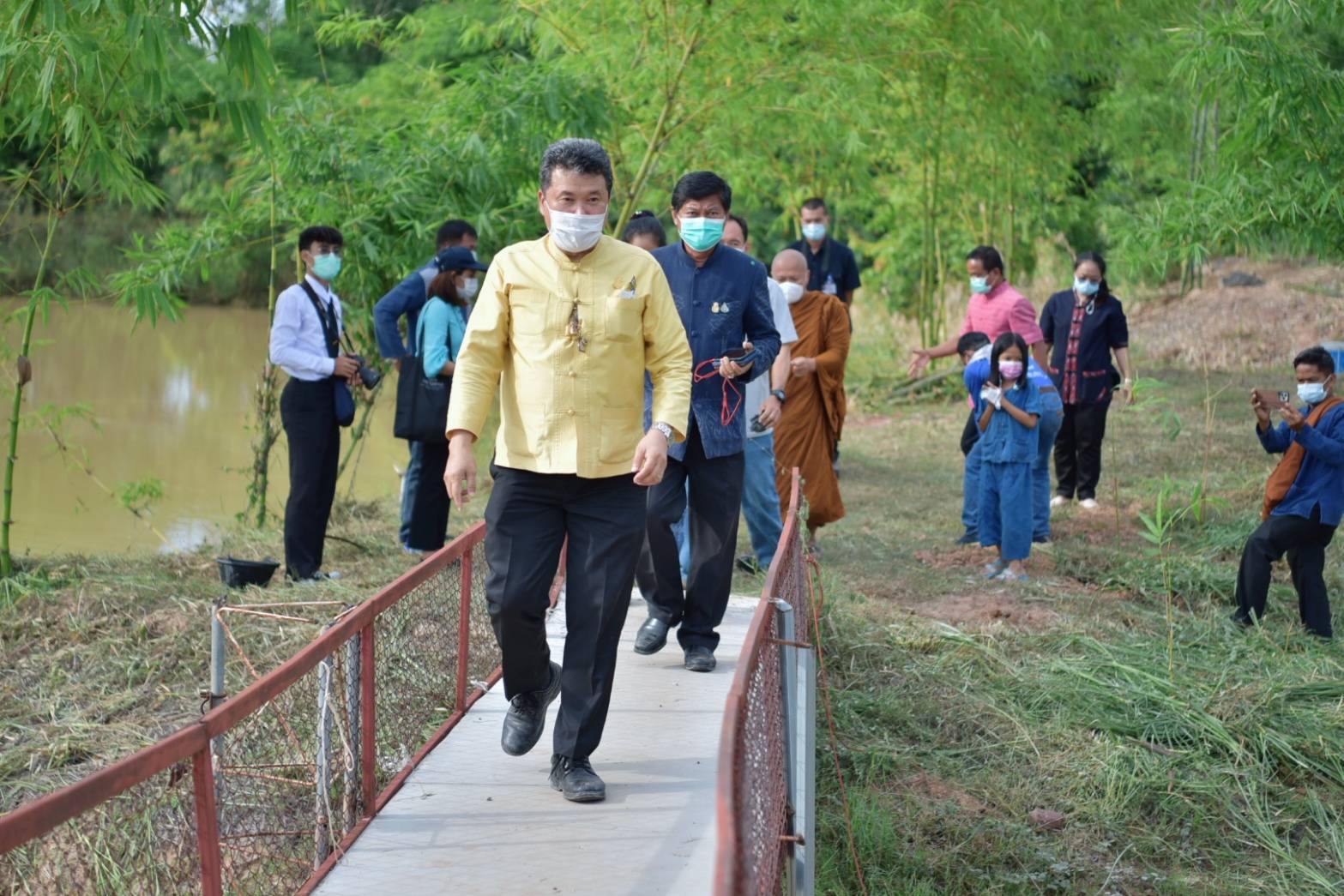 อธิบดี พช. – ผบ.นทพ. ประสานเสียงชื่นชม “โคก หนอง นา วังอ้อ พระนำชุมชนอยู่รอดตามหลัก “บวร”