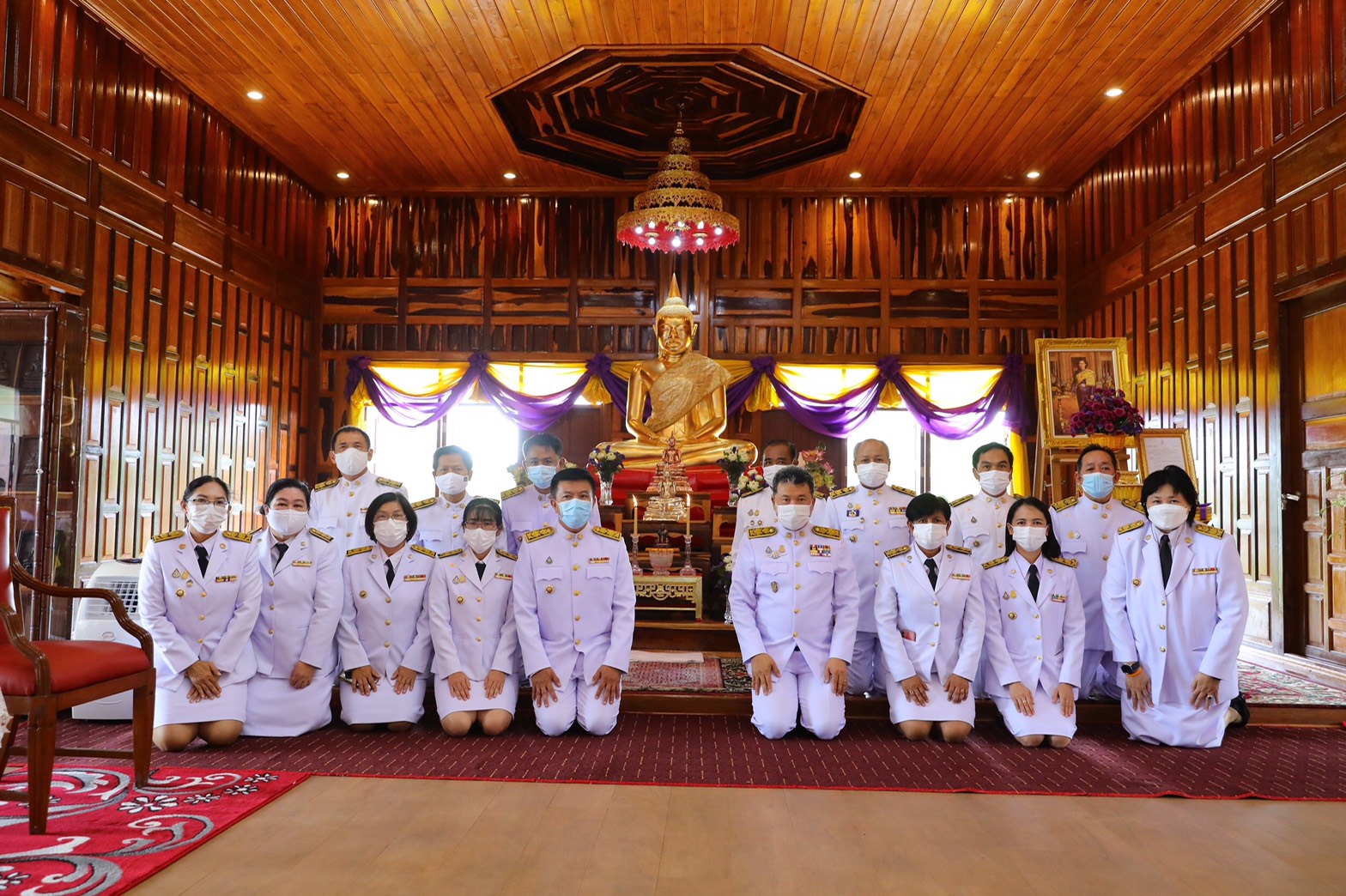 อธิบดี พช. น้อมนำพระกรุณา “กรมสมเด็จพระเทพฯ” ถวายผ้าไตรพระราชทาน ทอดผ้าป่าการกุศล วัดโพนงาม ฉะเชิงเทรา สานต่อสะพานแห่งการให้ สมทบทุนมูลนิธิอานันทมหิดล และมูลนิธิรามาธิบดี