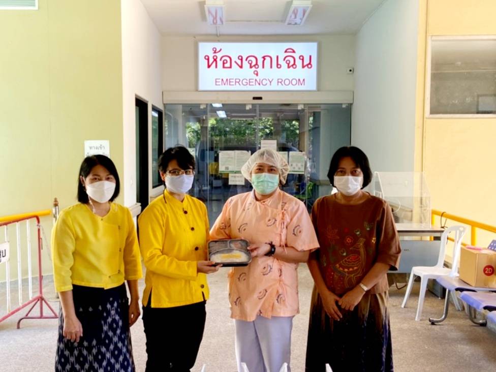 ศูนย์สารสนเทศฯ ร่วมโครงการ “โรงครัวปันน้ำใจ ต้านภัยโควิด -19”