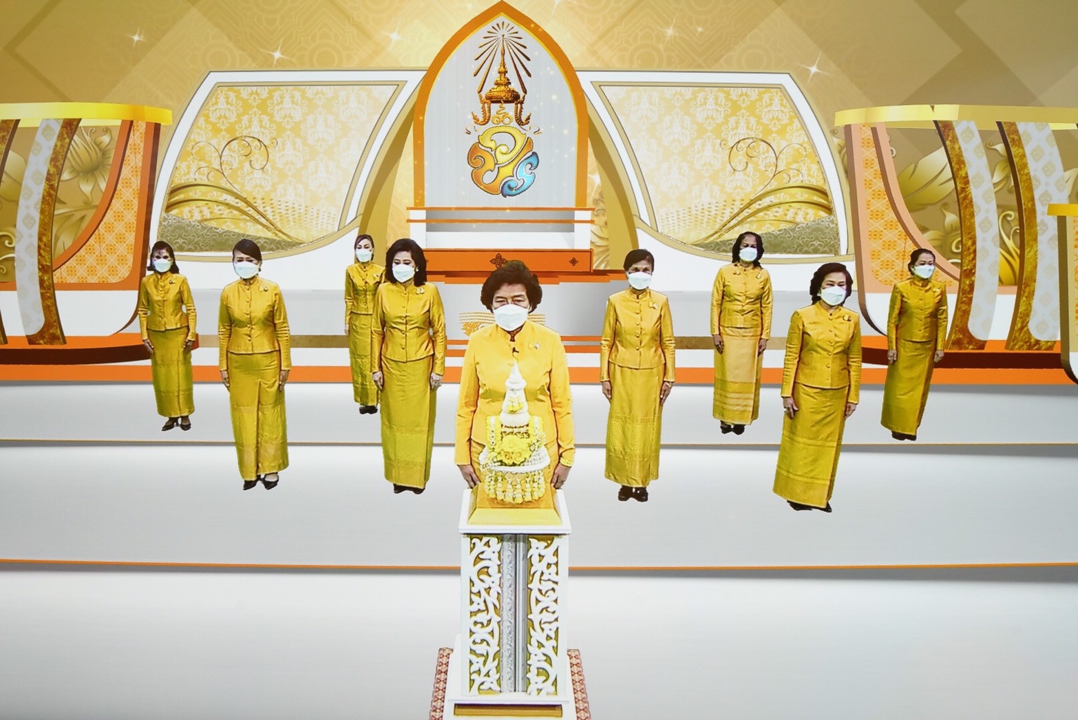 ประธานสภาสตรีแห่งชาติฯ และประธานชมรมแม่บ้าน พช. นำคณะกรรมการสภาสตรีแห่งชาติฯ และผู้แทนองค์กรสมาชิก บันทึกเทปถวายพระพรเนื่องในวันเฉลิมพระชนมพรรษา “พระบาทสมเด็จพระวชิรเกล้าเจ้าอยู่หัว” ณ สถานีวิทยุโทรทัศน์ ช่อง ๗ HD