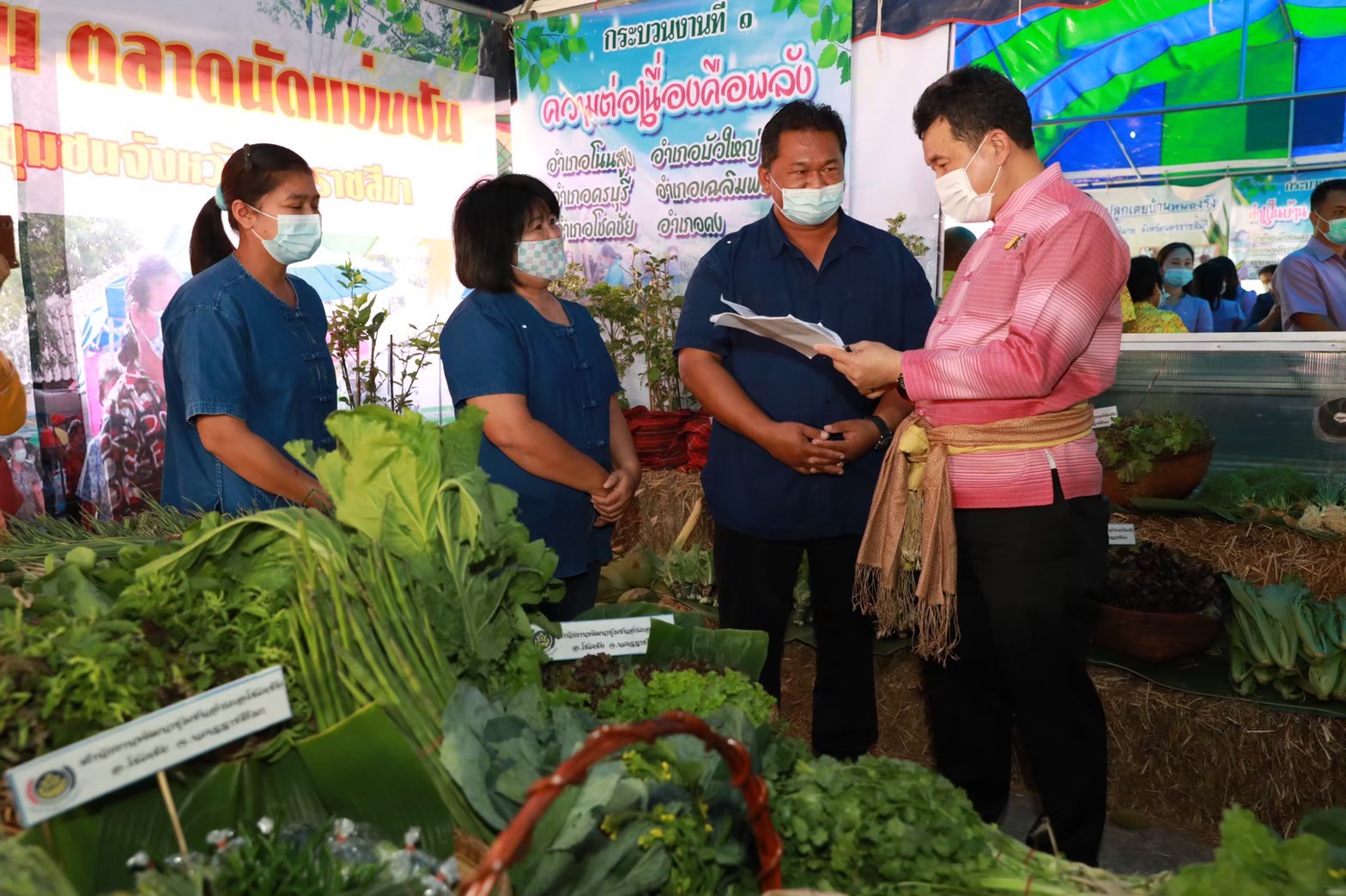 อธิบดีพช.เดินหน้าต่อรอบ 2 (ต่อเนื่อง) ชวนชาวไทยปลูกกระชาย-ฟ้าทลายโจร ขยายผลการดำเนินงานโครงการปลูกผักสวนครัว ด้วยพืชสมุนไพรไทย เพื่อป้องกันโควิด-19 แก่พี่น้องประชาชนทั่วประเทศ