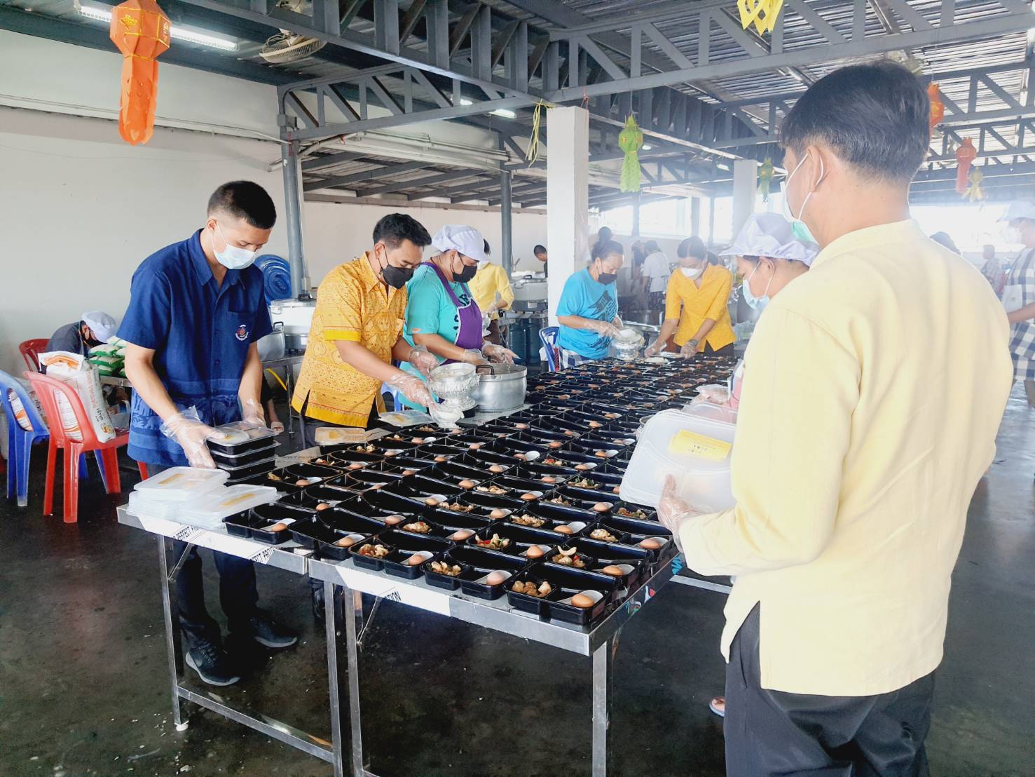 ศูนย์สารสนเทศฯ ร่วมโครงการ “โรงครัวปันน้ำใจ ต้านภัยโควิด -19” วันที่ 4 กรกฎาคม 2564