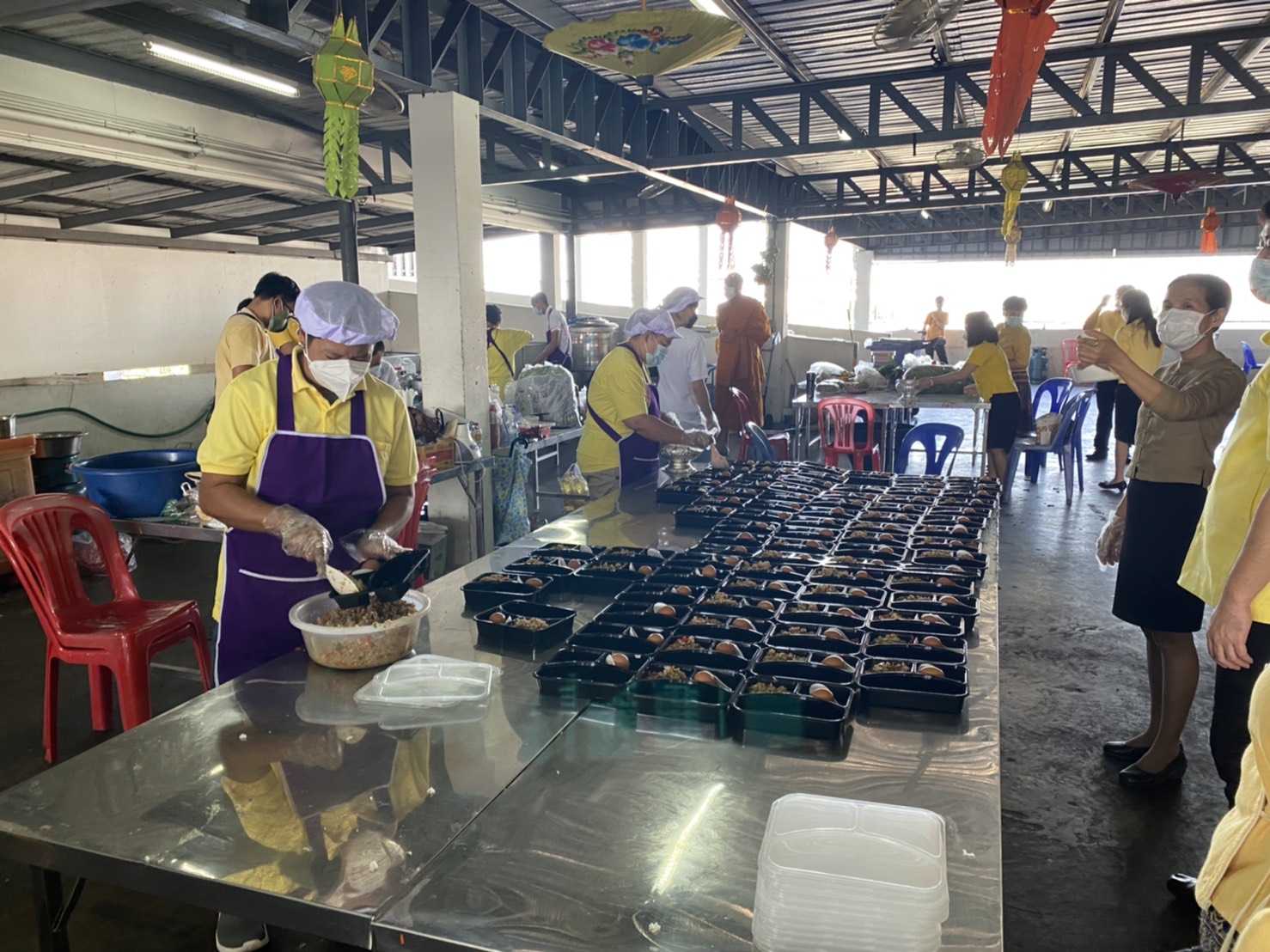 ศูนย์สารสนเทศฯ ร่วมเปิดโครงการ “โรงครัวปันน้ำใจ ต้านภัยโควิด-19”