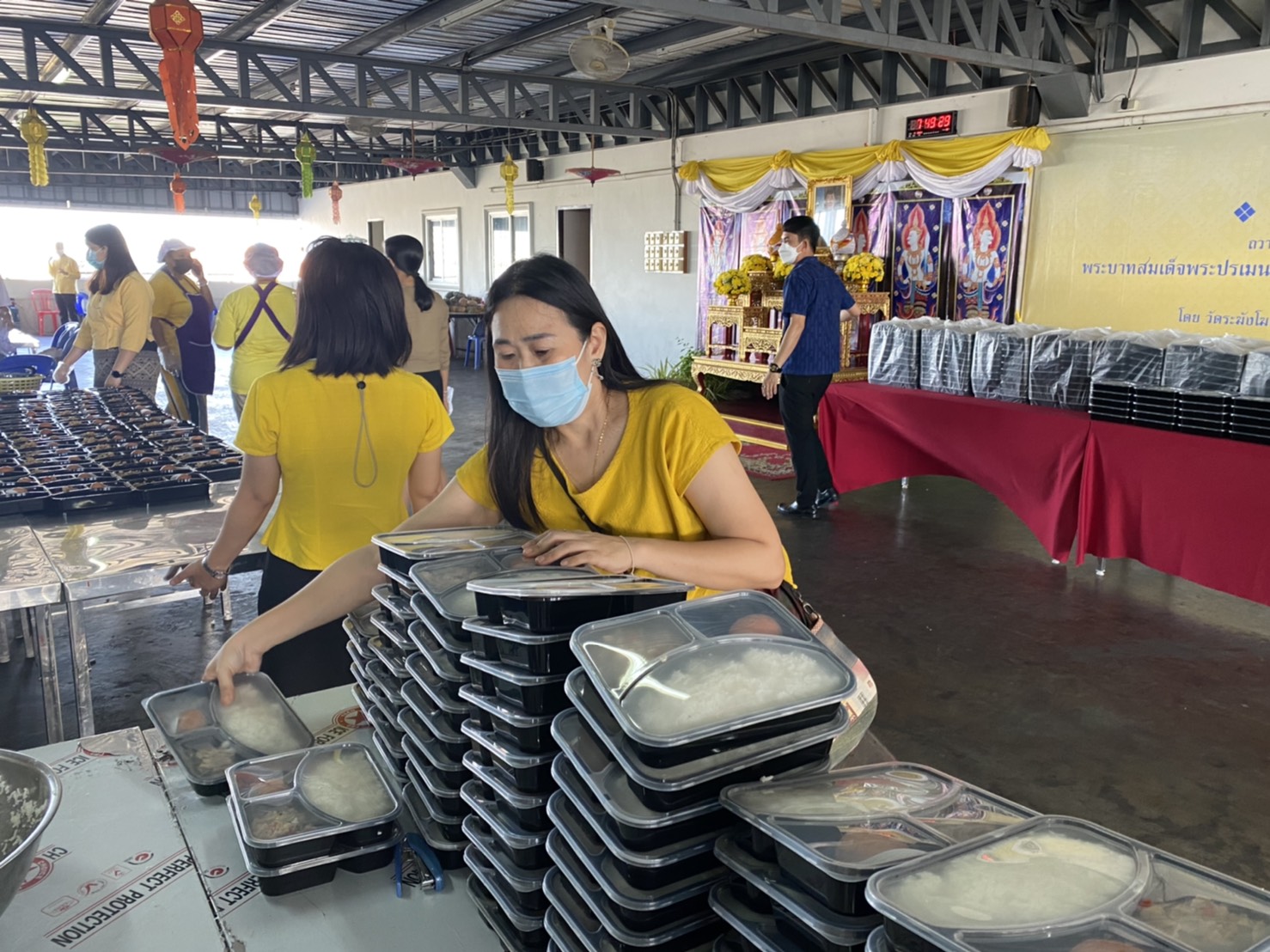 ศูนย์สารสนเทศฯ ร่วมเปิดโครงการ “โรงครัวปันน้ำใจ ต้านภัยโควิด-19”