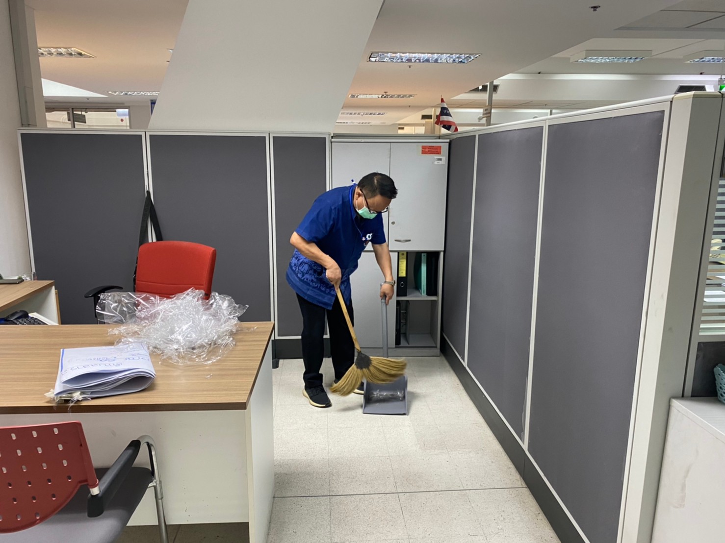 ศูนย์สารสนเทศฯ ใสสะอาด ตามมาตรการ 5 ส.