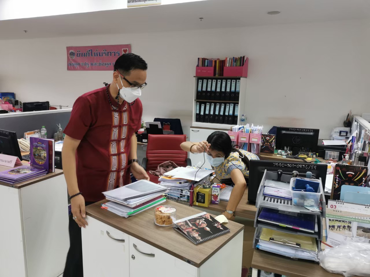 ศูนย์สารสนเทศฯ ใสสะอาด ตามมาตรการ 5 ส.