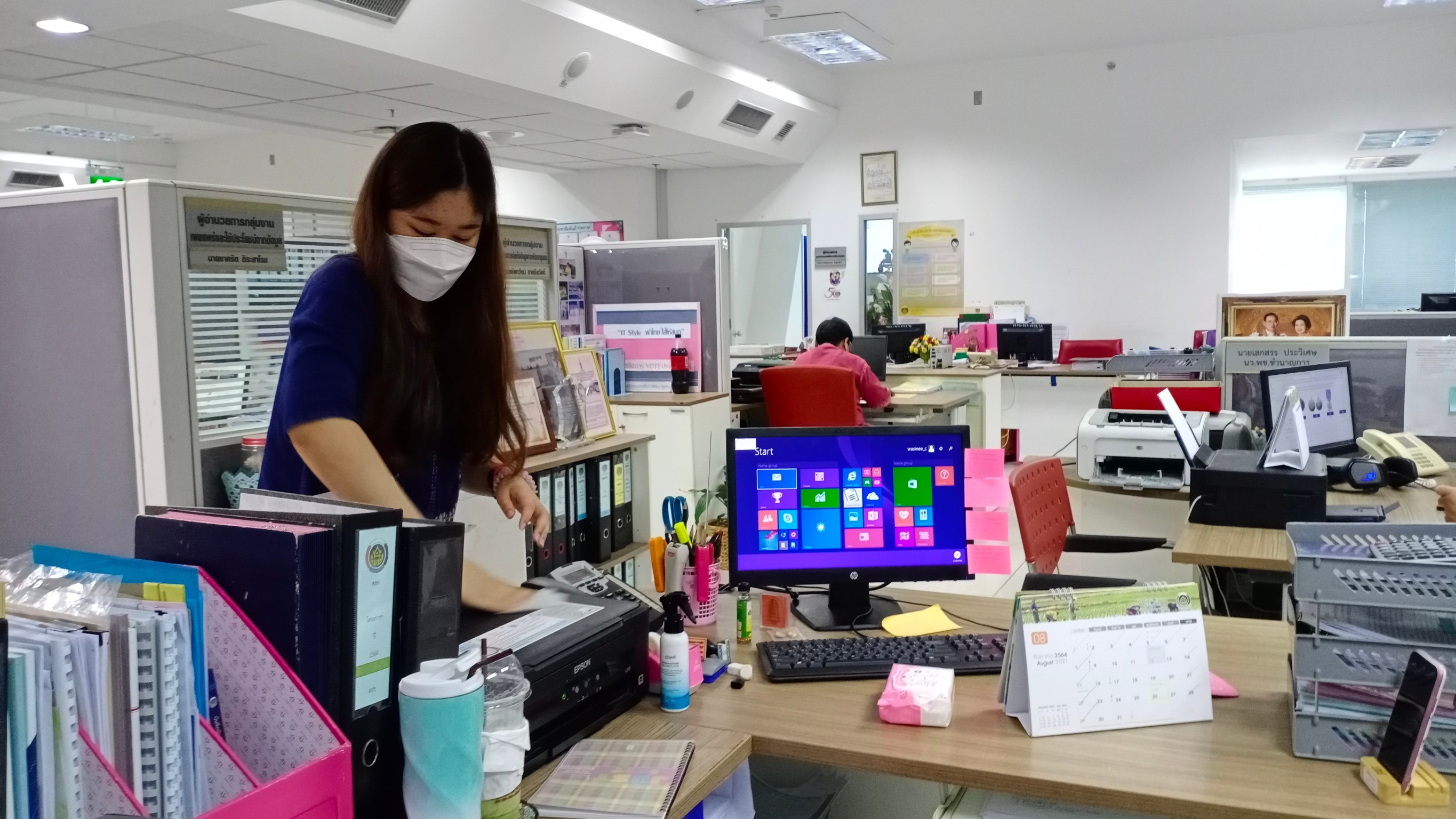 ศูนย์สารสนเทศฯ ใสสะอาด ตามมาตรการ 5 ส.