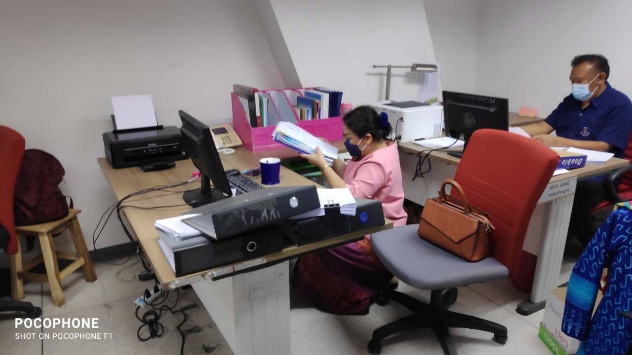 ศูนย์สารสนเทศฯ ใสสะอาด ตามมาตรการ 5 ส.