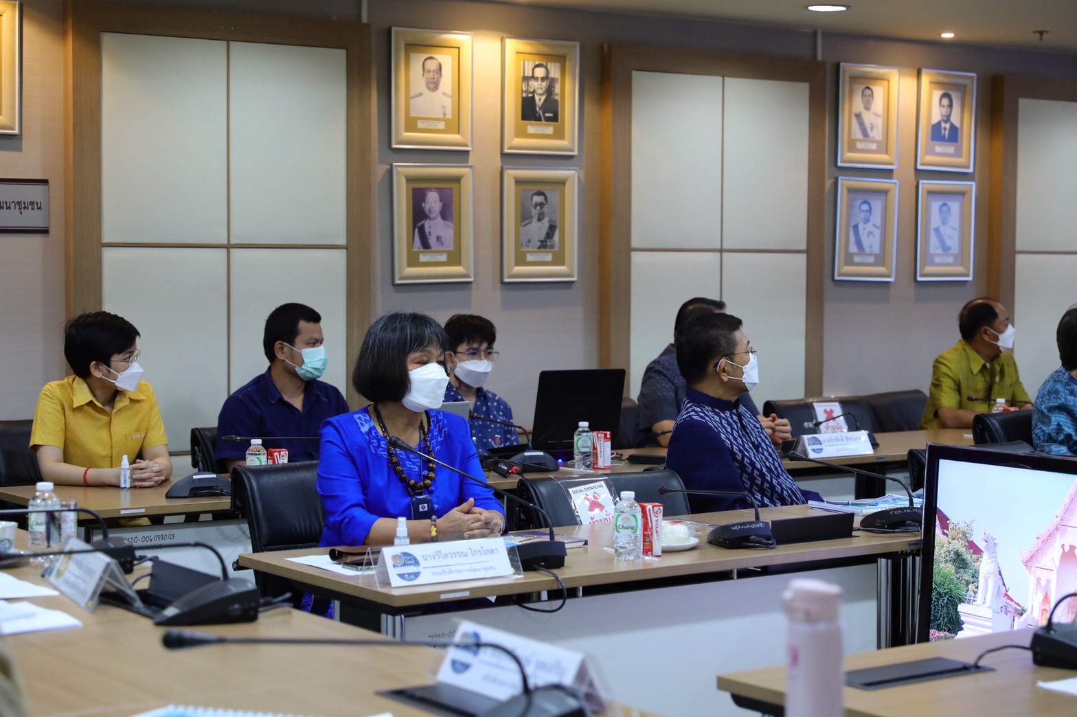 อธิบดี พช. ให้การต้อนรับ รองปลัดกระทรวงมหาดไทย (นายสมคิด จันทมฤก) ว่าที่อธิบดีกรมการพัฒนาชุมชนคนที่ 30 พร้อมฝากสานต่อภารกิจสำคัญกรมการพัฒนาชุมชน เพื่อบำบัดทุกข์ บำรุงสุขแก่ประชาชน