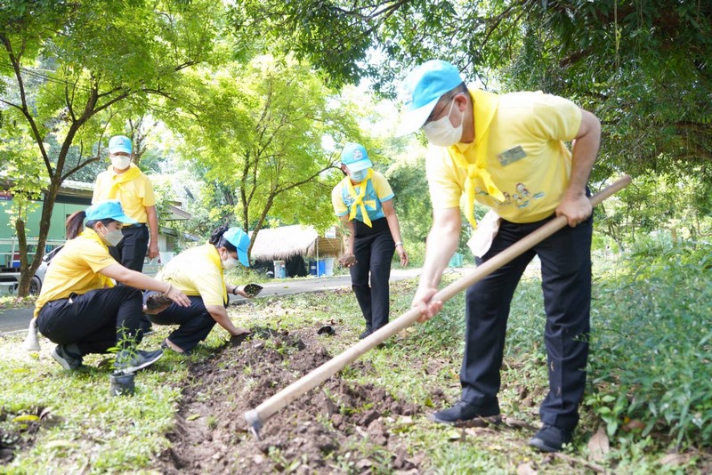 อธิบดีพช.ร่วมกิจกรรม “รวมพลังจิตอาสาปลูกป่า” เนื่องในโอกาสวันรักต้นไม้ ประจำปีของชาติ 2564