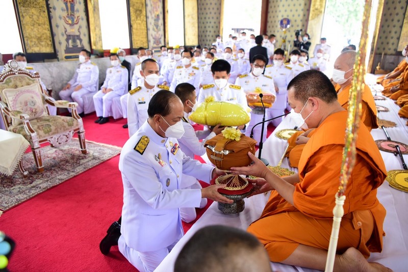 อธิบดี พช. ร่วมพิธีถวายผ้าพระกฐินพระราชทานของกระทรวงมหาดไทย ประจำปี 2564