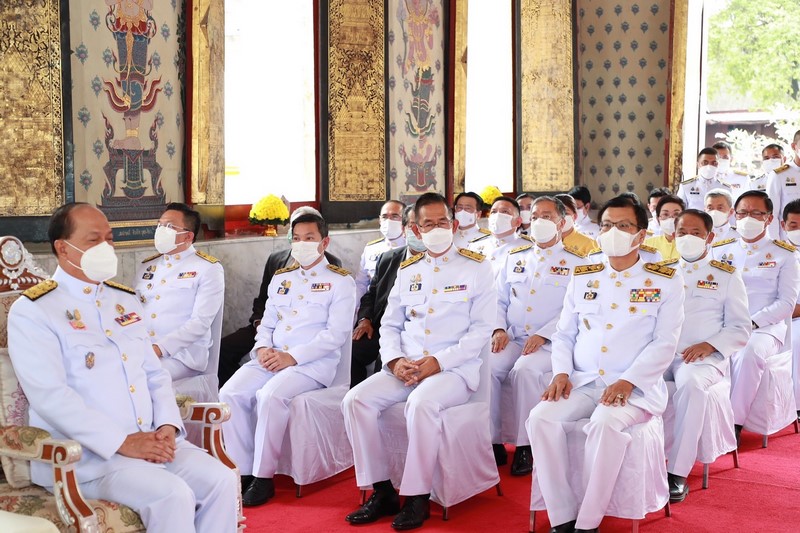 อธิบดี พช. ร่วมพิธีถวายผ้าพระกฐินพระราชทานของกระทรวงมหาดไทย ประจำปี 2564