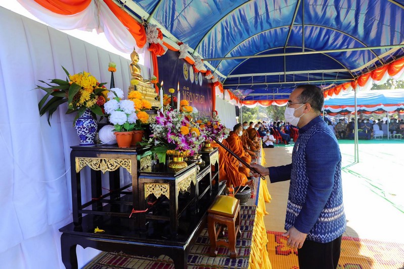 อธิบดี พช. เป็นประธานพิธียกเสาเอก ศูนย์เรียนรู้ผ้าย้อมครามบ้านดอนกอย “วิชชาลัยดอนกอย วิถีแห่งการพัฒนาที่ยั่งยืน” สืบสานภูมิปัญญาผ้าทอพื้นเมืองสู่สากล