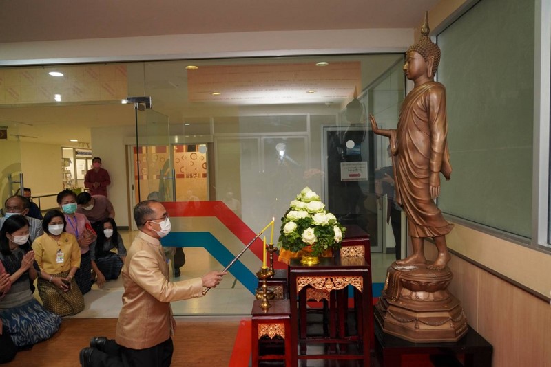 อธิบดี พช. อัญเชิญ “พระพุทธพัฒนปชานาถ” ประดิษฐานประจำกรมการพัฒนาชุมชน เพื่อความเป็นสิริมงคลแก่ชาวพัฒนาชุนชน