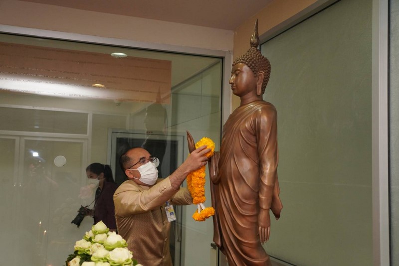 อธิบดี พช. อัญเชิญ “พระพุทธพัฒนปชานาถ” ประดิษฐานประจำกรมการพัฒนาชุมชน เพื่อความเป็นสิริมงคลแก่ชาวพัฒนาชุนชน