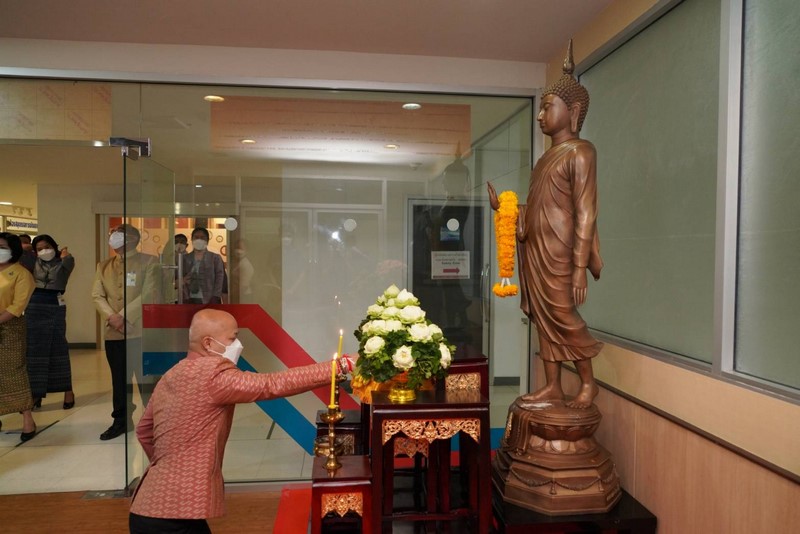 อธิบดี พช. อัญเชิญ “พระพุทธพัฒนปชานาถ” ประดิษฐานประจำกรมการพัฒนาชุมชน เพื่อความเป็นสิริมงคลแก่ชาวพัฒนาชุนชน