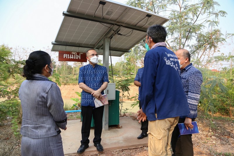 อธิบดีกรมการพัฒนาชุมชน ลงพื้นที่ตรวจเยี่ยม ให้กำลังใจข้าราชการจังหวัดอุดรธานี มอบนโยบายการขับเคลื่อนงานยุทธศาสตร์กรมการพัฒนาชุม