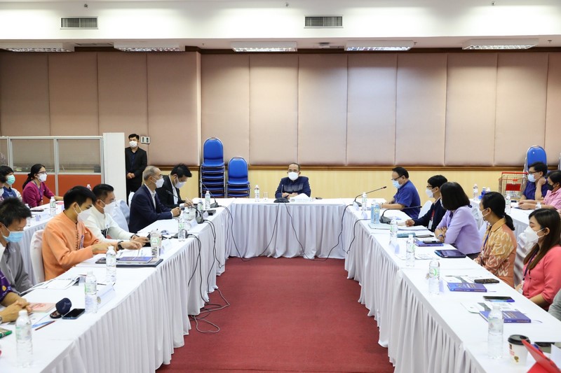 อธิบดี พช. Kick off มอบนโยบายผนึกกำลังขับเคลื่อนสถาปัตยกรรมองค์กรกรมการพัฒนาชุมชน ใช้เทคโนโลยีดิจิทัลพัฒนาคน พัฒนางาน