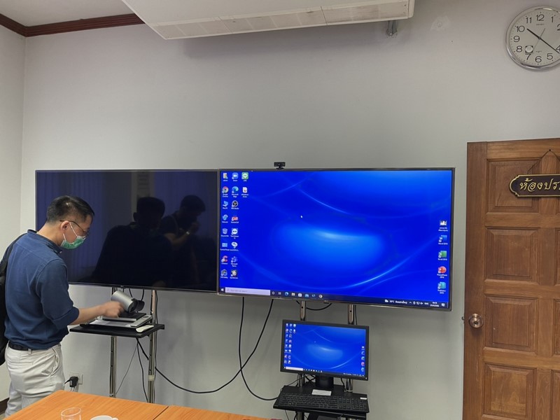 ศูนย์สารสนเทศฯ ติดตามการดำเนินงานโครงการที่เกี่ยวข้องกับระบบเครือข่ายและความมั่นคงปลอดภัยด้านเทคโนโลยีสารสนเทศ ปีงบประมาณ พ.ศ.2565 ณ สำนักงานพัฒนาชุมชนจังหวัดและอำเภอในพื้นที่จังหวัดฉะเชิงเทรา