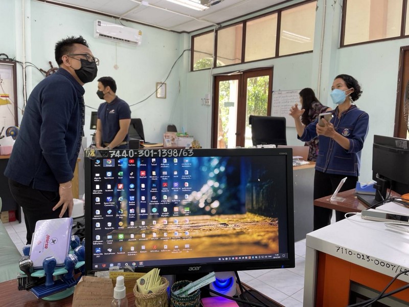 ศูนย์สารสนเทศฯ ติดตามการดำเนินงานโครงการที่เกี่ยวข้องกับระบบเครือข่ายและความมั่นคงปลอดภัยด้านเทคโนโลยีสารสนเทศ ปีงบประมาณ พ.ศ.2565 ณ สำนักงานพัฒนาชุมชนจังหวัดและอำเภอในพื้นที่จังหวัดฉะเชิงเทรา