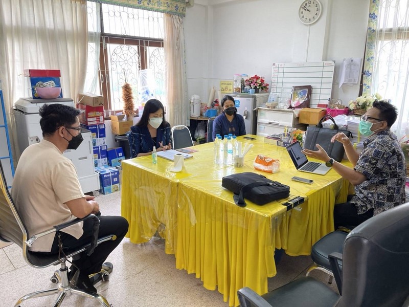 ศูนย์สารสนเทศฯ ติดตามการดำเนินงานโครงการที่เกี่ยวข้องกับระบบเครือข่ายและความมั่นคงปลอดภัยด้านเทคโนโลยีสารสนเทศ ปีงบประมาณ พ.ศ.2565 สำหรับสำนักงานพัฒนาชุมชนจังหวัดและอำเภอในพื้นที่จังหวัดจันทบุรี