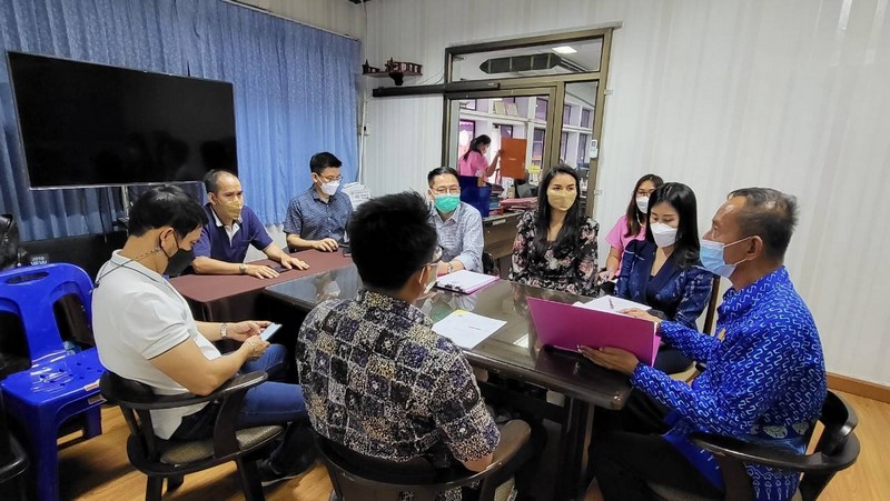 ศูนย์สารสนเทศฯ ติดตามการดำเนินงานโครงการที่เกี่ยวข้องกับระบบเครือข่ายและความมั่นคงปลอดภัยด้านเทคโนโลยีสารสนเทศ ปีงบประมาณ พ.ศ.2565 สำหรับสำนักงานพัฒนาชุมชนจังหวัดและอำเภอในพื้นที่จังหวัดจันทบุรี