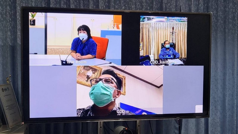 ศูนย์สารสนเทศฯ ติดตามการดำเนินงานโครงการที่เกี่ยวข้องกับระบบเครือข่ายและความมั่นคงปลอดภัยด้านเทคโนโลยีสารสนเทศ ปีงบประมาณ พ.ศ.2565 สำหรับสำนักงานพัฒนาชุมชนจังหวัดและอำเภอในพื้นที่จังหวัดจันทบุรี