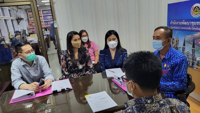 ศูนย์สารสนเทศฯ ติดตามการดำเนินงานโครงการที่เกี่ยวข้องกับระบบเครือข่ายและความมั่นคงปลอดภัยด้านเทคโนโลยีสารสนเทศ ปีงบประมาณ พ.ศ.2565 สำหรับสำนักงานพัฒนาชุมชนจังหวัดและอำเภอในพื้นที่จังหวัดจันทบุรี