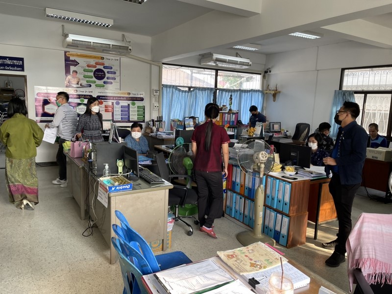 ศูนย์สารสนเทศฯ ติดตามการดำเนินงานโครงการที่เกี่ยวข้องกับระบบเครือข่ายและความมั่นคงปลอดภัยด้านเทคโนโลยีสารสนเทศ ปีงบประมาณ พ.ศ.2565 ณ สำนักงานพัฒนาชุมชนจังหวัดและอำเภอในพื้นที่จังหวัดฉะเชิงเทรา