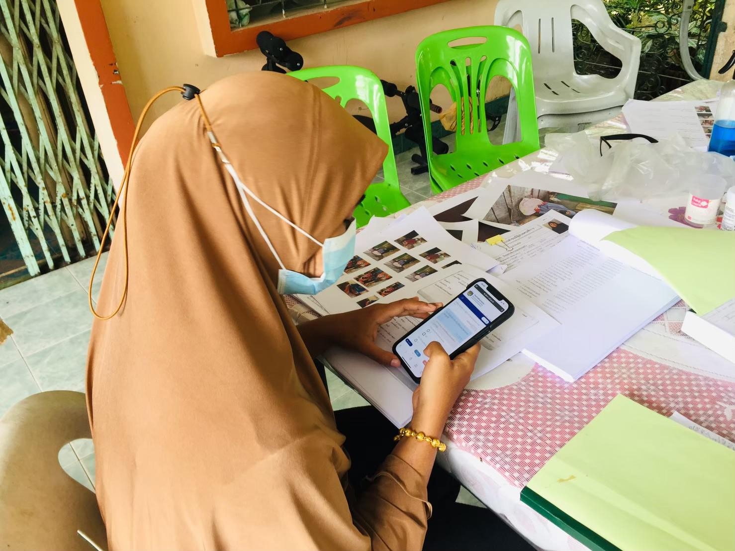 การเสริมสร้างความรู้ความเข้าใจการจัดเก็บข้อมูล จปฐ. ด้วยเครื่องมืออิเล็กทรอนิกส์แก่อาสาสมัครจัดเก็บข้อมูล