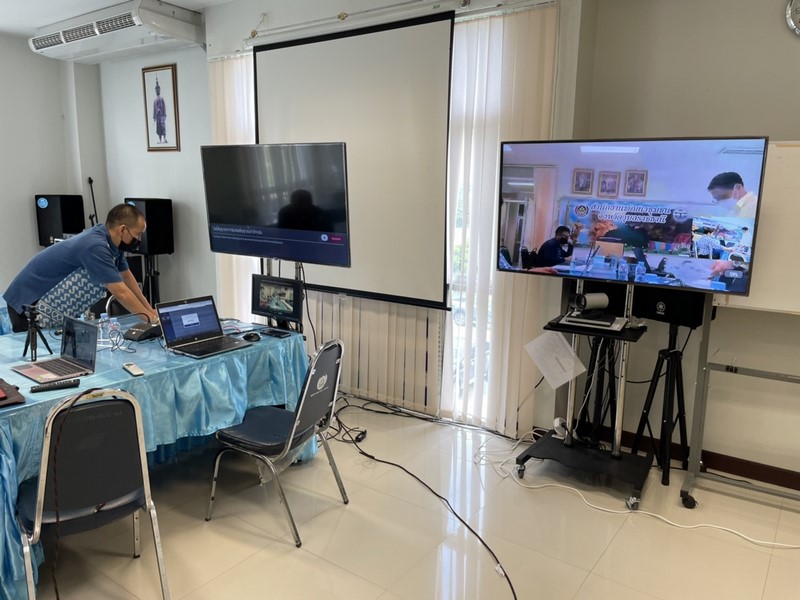 ศูนย์สารสนเทศฯ ติดตามการดำเนินงานโครงการที่เกี่ยวข้องกับระบบเครือข่ายและความมั่นคงปลอดภัยด้านเทคโนโลยีสารสนเทศ ปีงบประมาณ พ.ศ.2565 ในพื้นที่จังหวัดอุบลราชธานี