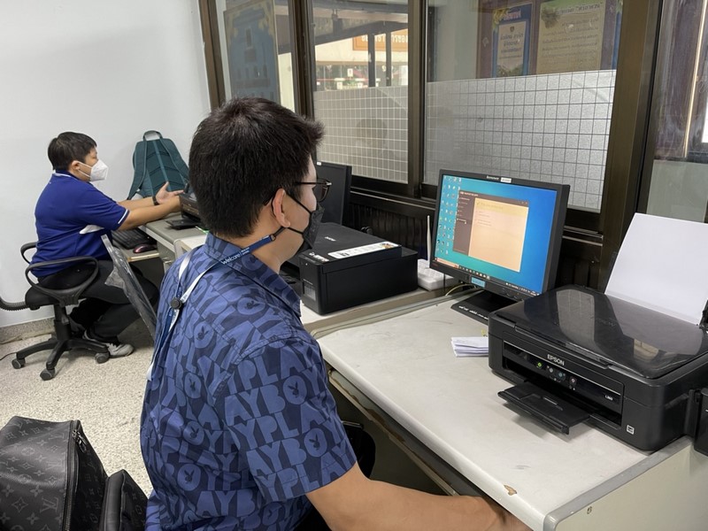 ศูนย์สารสนเทศฯ ติดตามการดำเนินงานโครงการที่เกี่ยวข้องกับระบบเครือข่ายและความมั่นคงปลอดภัยด้านเทคโนโลยีสารสนเทศ ปีงบประมาณ พ.ศ.2565 พื้นที่จังหวัดศรีสะเกษ