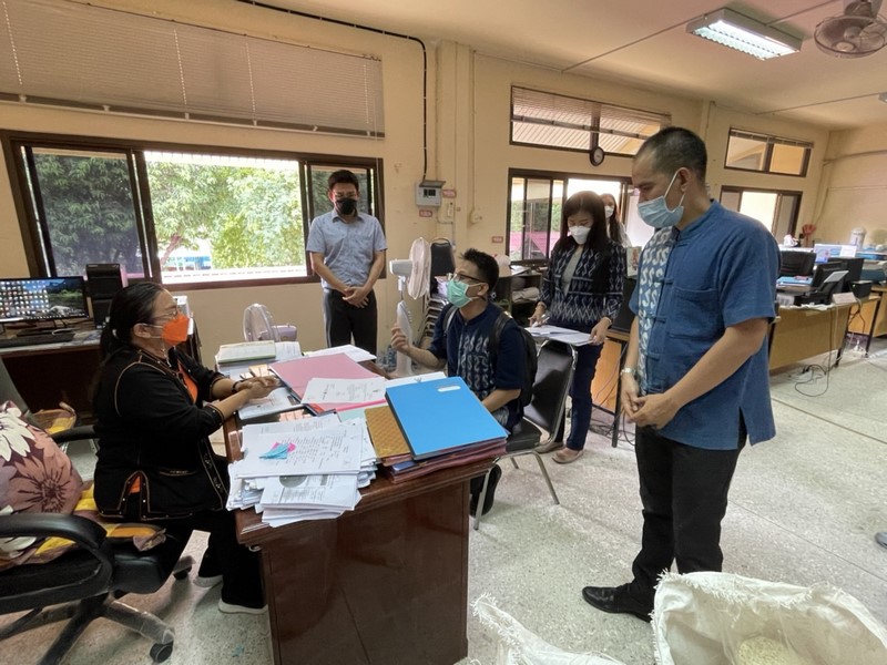 ศูนย์สารสนเทศฯ ติดตามการดำเนินงานโครงการที่เกี่ยวข้องกับระบบเครือข่ายและความมั่นคงปลอดภัยด้านเทคโนโลยีสารสนเทศ ปีงบประมาณ พ.ศ.2565 พื้นที่จังหวัดศรีสะเกษ