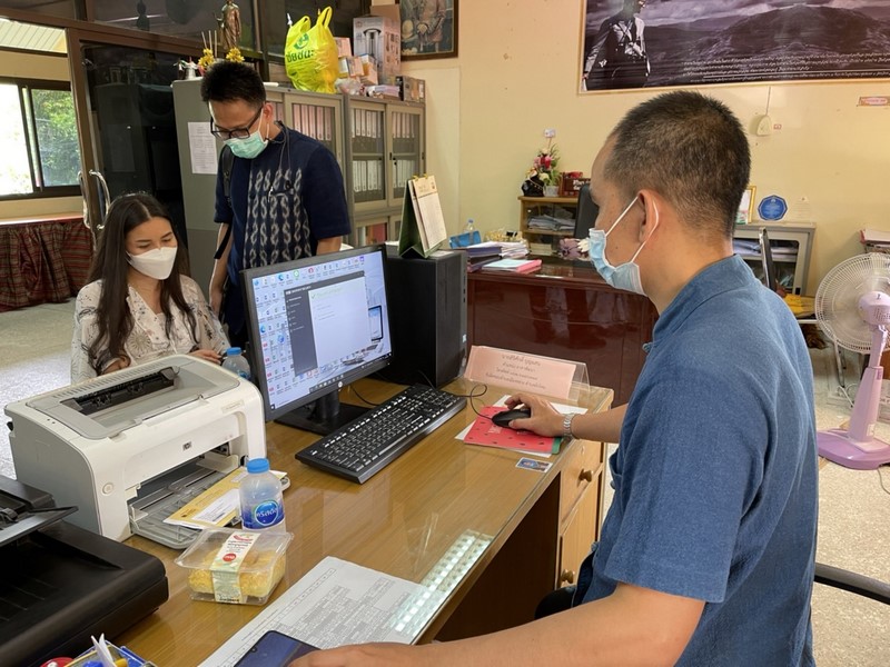 ศูนย์สารสนเทศฯ ติดตามการดำเนินงานโครงการที่เกี่ยวข้องกับระบบเครือข่ายและความมั่นคงปลอดภัยด้านเทคโนโลยีสารสนเทศ ปีงบประมาณ พ.ศ.2565 พื้นที่จังหวัดศรีสะเกษ