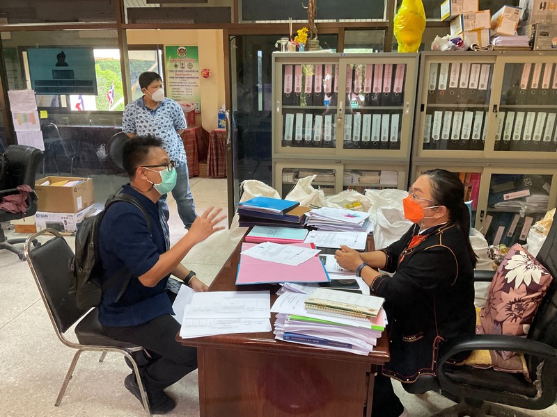 ศูนย์สารสนเทศฯ ติดตามการดำเนินงานโครงการที่เกี่ยวข้องกับระบบเครือข่ายและความมั่นคงปลอดภัยด้านเทคโนโลยีสารสนเทศ ปีงบประมาณ พ.ศ.2565 พื้นที่จังหวัดศรีสะเกษ