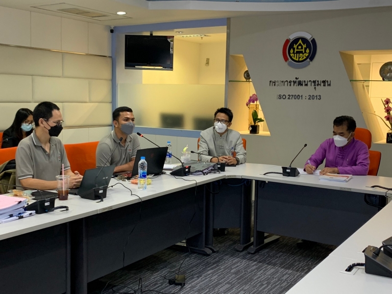 พช. รับการตรวจประเมินจากหน่วยงานภายนอก (Surveillance Audit) โครงการเพิ่มประสิทธิภาพการบริหารจัดการความมั่นคงปลอดภัยสารสนเทศ ตามแนวทางมาตรฐานสากล