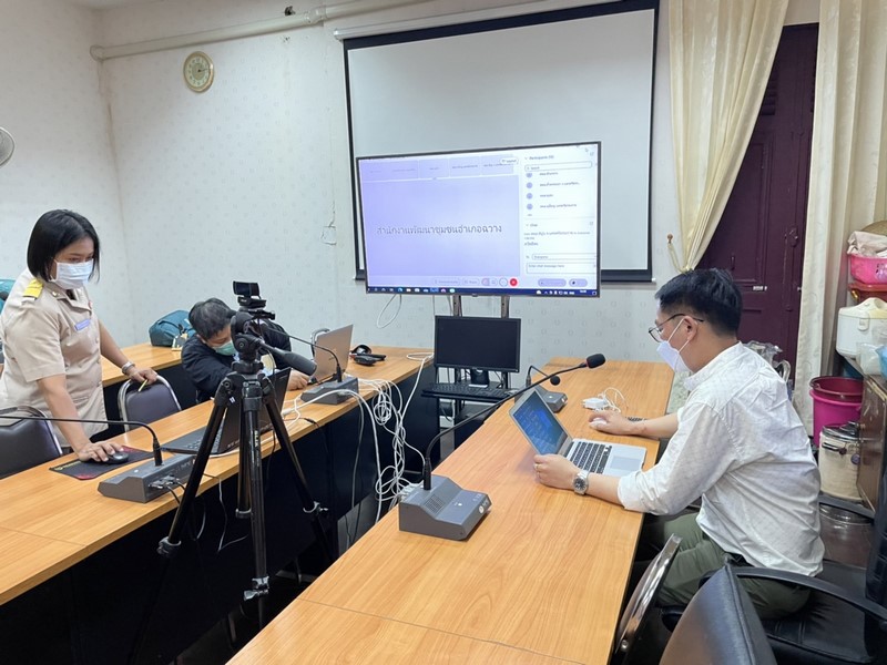 ศูนย์สารสนเทศฯ ตรวจติดตามการดำเนินงานโครงการที่เกี่ยวข้องกับระบบเครือข่ายและความมั่นคงปลอดภัยด้านเทคโนโลยีสารสนเทศ ปีงบประมาณ พ.ศ.2565 ในพื้นที่จังหวัดสุราษฎร์ธานี
