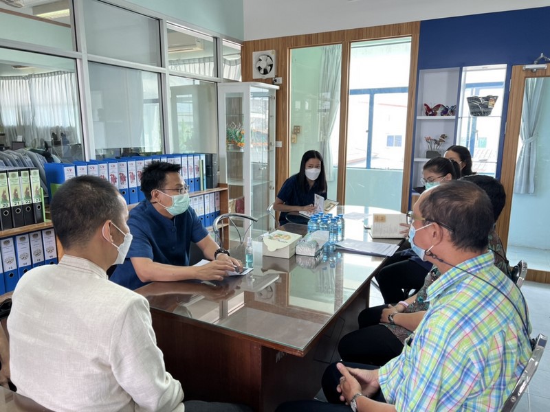 ศูนย์สารสนเทศฯ ตรวจติดตามการดำเนินงานโครงการที่เกี่ยวข้องกับระบบเครือข่ายและความมั่นคงปลอดภัยด้านเทคโนโลยีสารสนเทศ ปีงบประมาณ พ.ศ.2565 ในพื้นที่จังหวัดสุราษฎร์ธานี