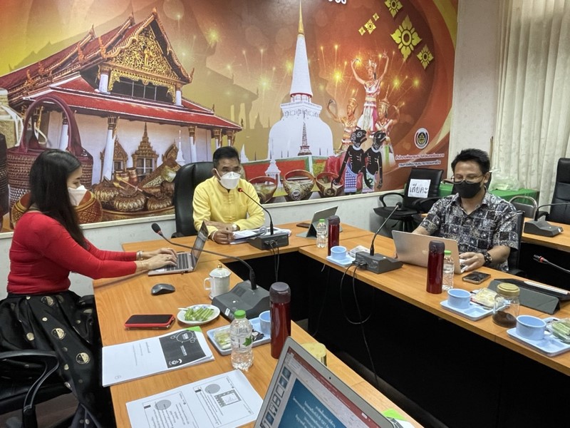 ศูนย์สารสนเทศฯ ติดตามการดำเนินงานโครงการที่เกี่ยวข้องกับระบบเครือข่ายและความมั่นคงปลอดภัยด้านเทคโนโลยีสารสนเทศ ปีงบประมาณ พ.ศ.2565 พื้นที่จังหวัดนครศรีธรรมราช