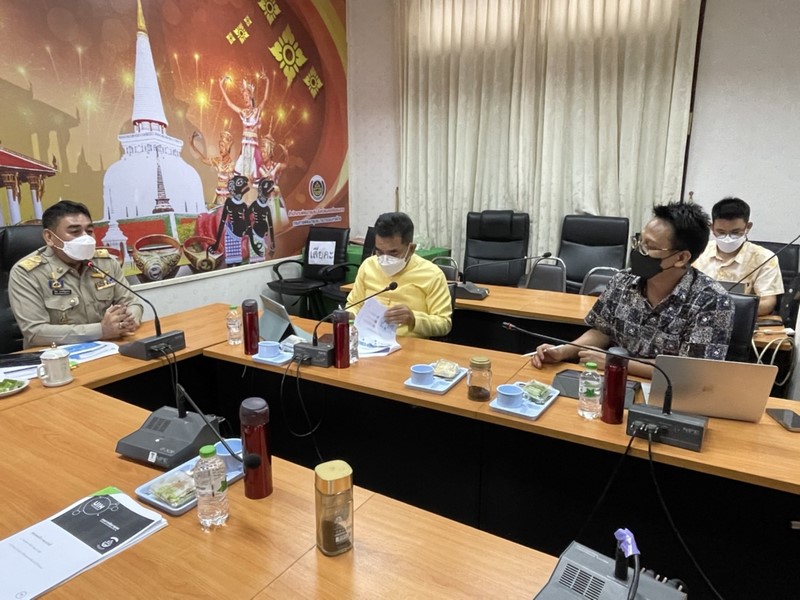 ศูนย์สารสนเทศฯ ติดตามการดำเนินงานโครงการที่เกี่ยวข้องกับระบบเครือข่ายและความมั่นคงปลอดภัยด้านเทคโนโลยีสารสนเทศ ปีงบประมาณ พ.ศ.2565 พื้นที่จังหวัดนครศรีธรรมราช