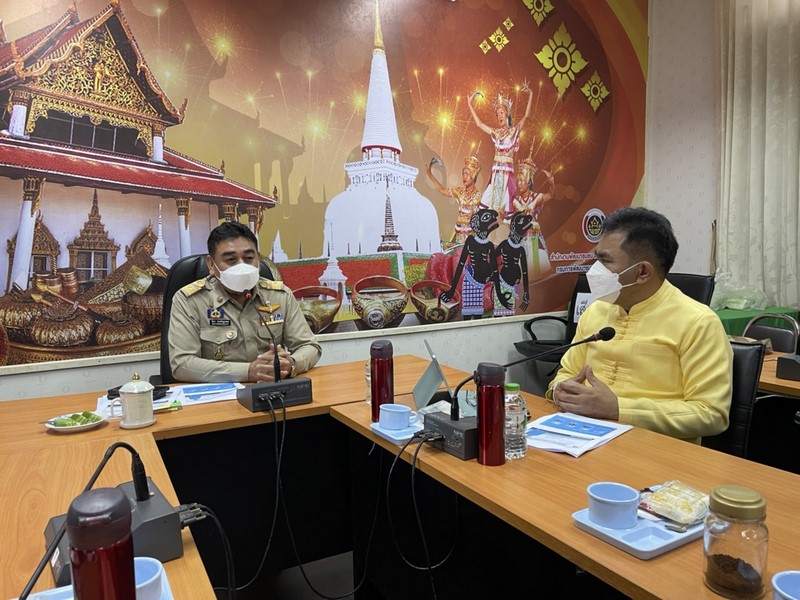 ศูนย์สารสนเทศฯ ติดตามการดำเนินงานโครงการที่เกี่ยวข้องกับระบบเครือข่ายและความมั่นคงปลอดภัยด้านเทคโนโลยีสารสนเทศ ปีงบประมาณ พ.ศ.2565 พื้นที่จังหวัดนครศรีธรรมราช