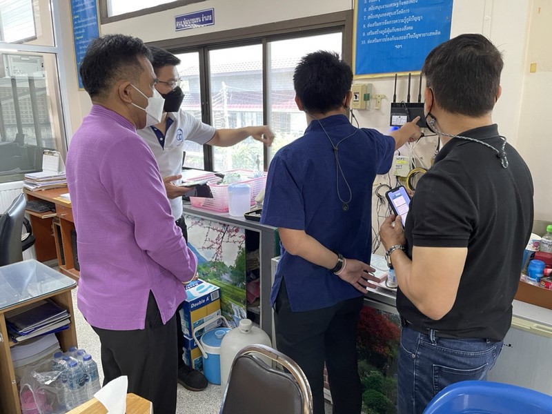 ผู้อำนวยการศูนย์สารสนเทศฯ ตรวจติดตามการดำเนินงานโครงการที่เกี่ยวข้องกับระบบเครือข่ายและความมั่นคงปลอดภัยด้านเทคโนโลยีสารสนเทศ ปีงบประมาณ พ.ศ.2565 พื้นที่จังหวัดนครศรีธรรมราช วันที่ 2