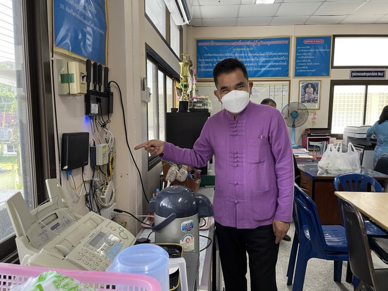 ผู้อำนวยการศูนย์สารสนเทศฯ ตรวจติดตามการดำเนินงานโครงการที่เกี่ยวข้องกับระบบเครือข่ายและความมั่นคงปลอดภัยด้านเทคโนโลยีสารสนเทศ ปีงบประมาณ พ.ศ.2565 พื้นที่จังหวัดนครศรีธรรมราช วันที่ 2