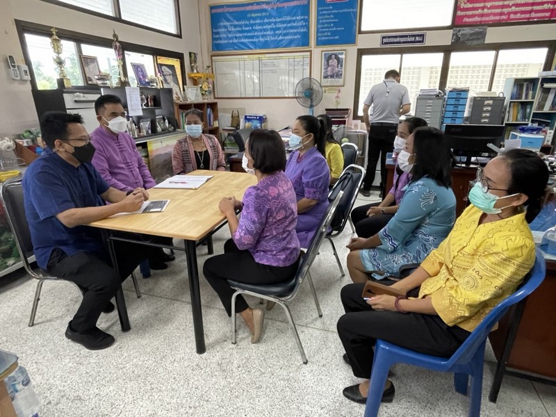 ผู้อำนวยการศูนย์สารสนเทศฯ ตรวจติดตามการดำเนินงานโครงการที่เกี่ยวข้องกับระบบเครือข่ายและความมั่นคงปลอดภัยด้านเทคโนโลยีสารสนเทศ ปีงบประมาณ พ.ศ.2565 พื้นที่จังหวัดนครศรีธรรมราช วันที่ 2