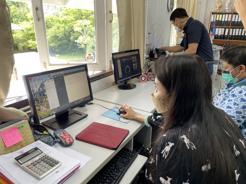 ศูนย์สารสนเทศฯ ติดตามการดำเนินงานโครงการที่เกี่ยวข้องกับระบบเครือข่ายและความมั่นคงปลอดภัยด้านเทคโนโลยีสารสนเทศ ปีงบประมาณ พ.ศ.2565 พื้นที่จังหวัดนครสวรรค์