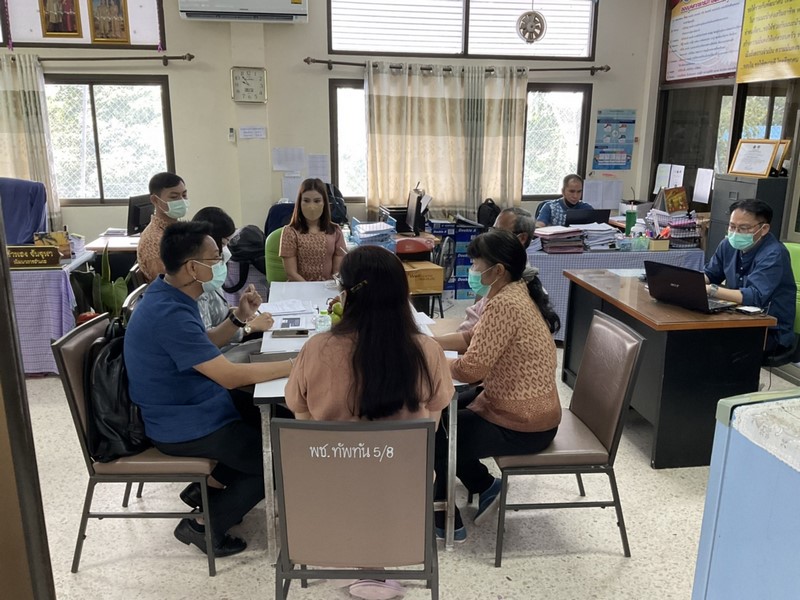 ศูนย์สารสนเทศฯ ติดตามการดำเนินงานโครงการที่เกี่ยวข้องกับระบบเครือข่ายและความมั่นคงปลอดภัยด้านเทคโนโลยีสารสนเทศ ปีงบประมาณ พ.ศ.2565 พื้นที่จังหวัดอุทัยธานี