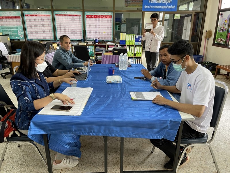 ศูนย์สารสนเทศฯ ติดตามการดำเนินงานโครงการที่เกี่ยวข้องกับระบบเครือข่ายและความมั่นคงปลอดภัยด้านเทคโนโลยีสารสนเทศ ปีงบประมาณ พ.ศ.2565 พื้นที่จังหวัดบึงกาฬ