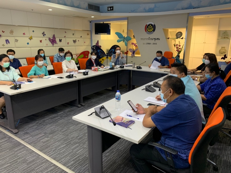 การประชุมศูนย์สารสนเทศเพื่อการพัฒนาชุมชน ครั้งที่ 5/2565