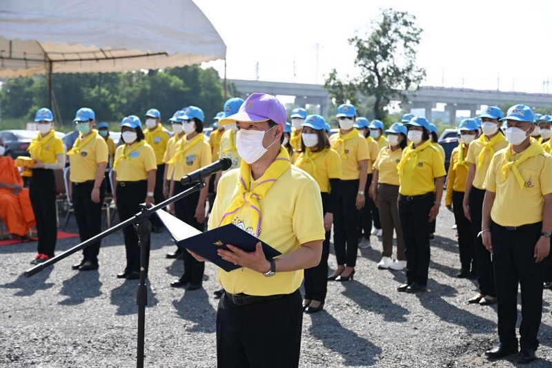 พช. รวมพลังจิตอาสา มุ่งมั่นทำความดี ด้วยหัวใจ ปลูกต้นไม้เพื่อชาติ ถวายราชสดุดีเนื่องในวันคล้ายวันพระราชสมภพสมเด็จพระศรีนครินทราบรมราชชนนี พร้อมจัดกิจกรรมเนื่องในวันรักต้นไม้ประจำปีของชาติ